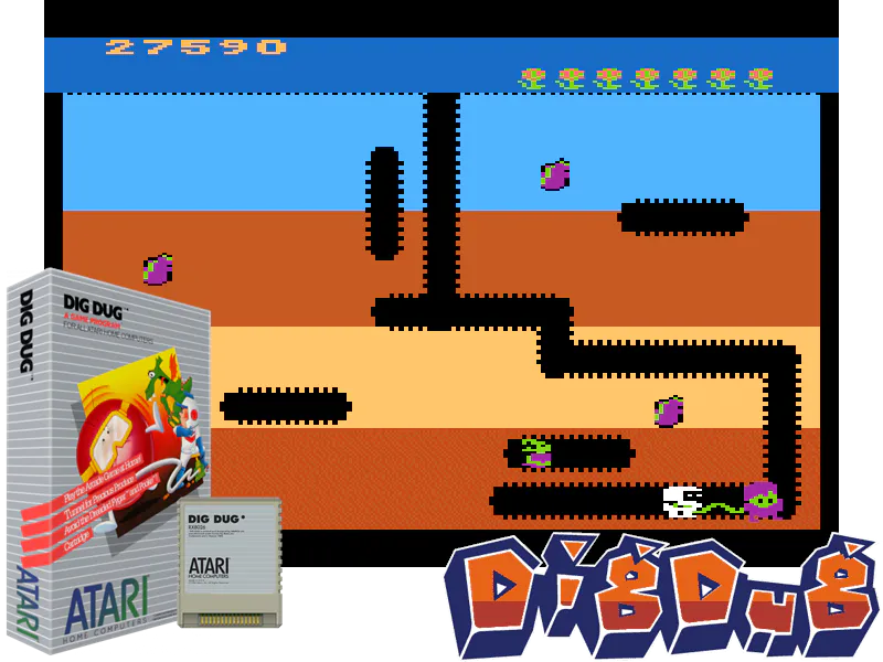 Montage : Dig Dug [US]