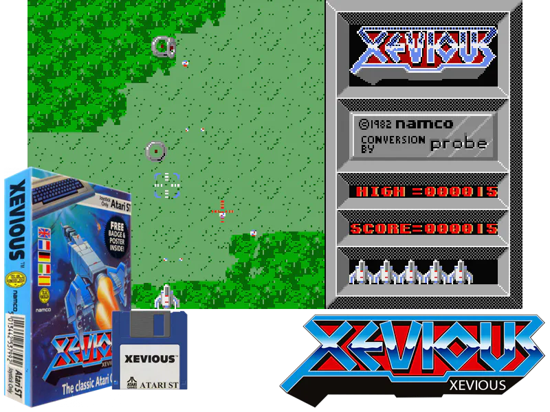 Montage : Xevious