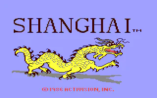 Écran titre : Shanghai
