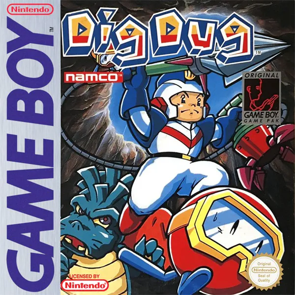 Jaquette : Dig Dug