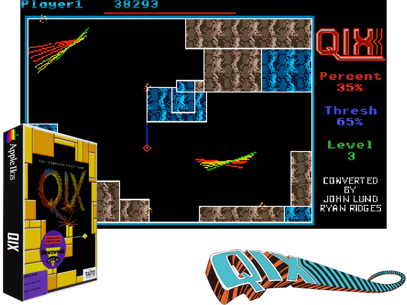 Montage : Qix