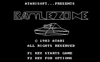 Écran titre : Battlezone