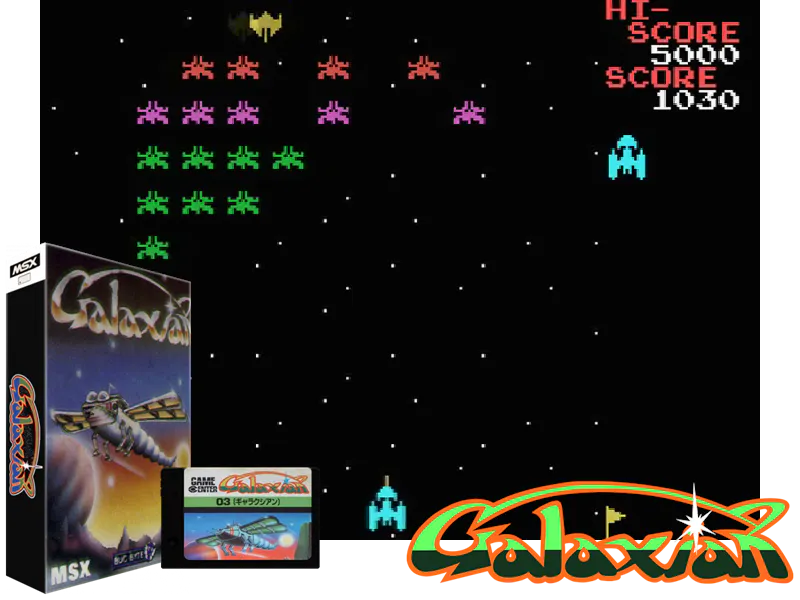 Montage : Galaxian