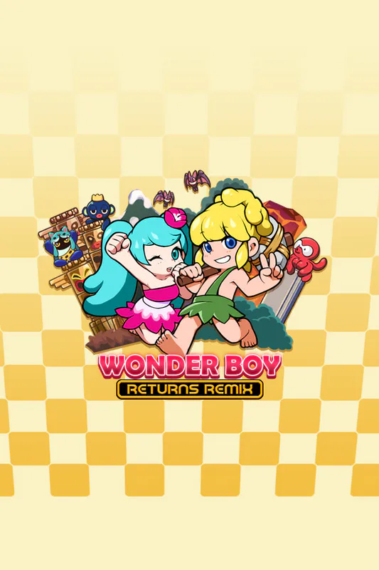 Jaquette : Wonder Boy Returns: Remix
