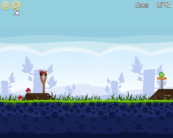 Capture : Angry Birds