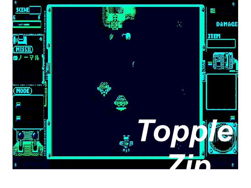 Jaquette : Topple Zip