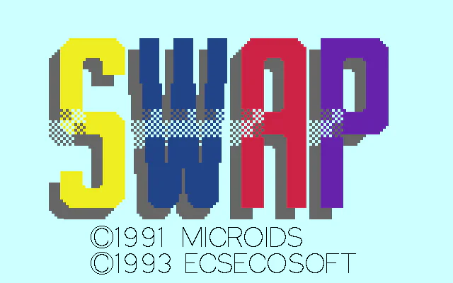 Écran titre : Swap [JP]