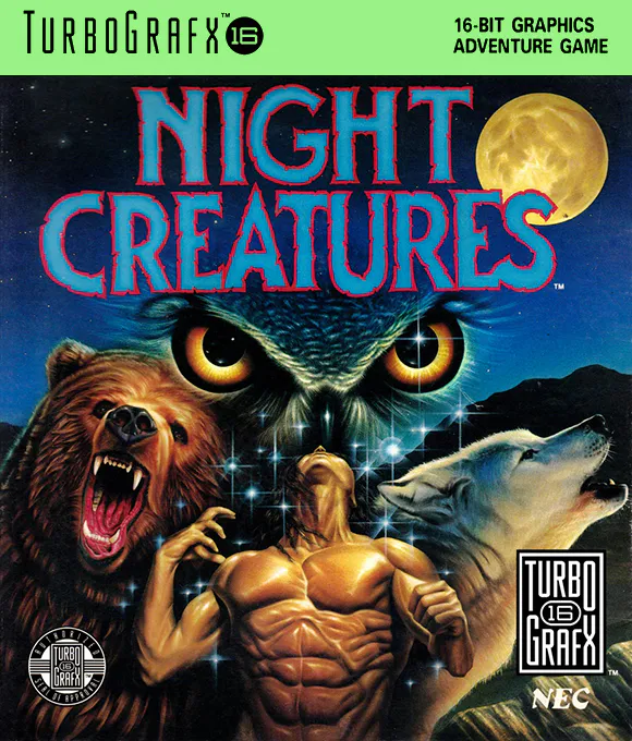 Jaquette : Night Creatures [US]