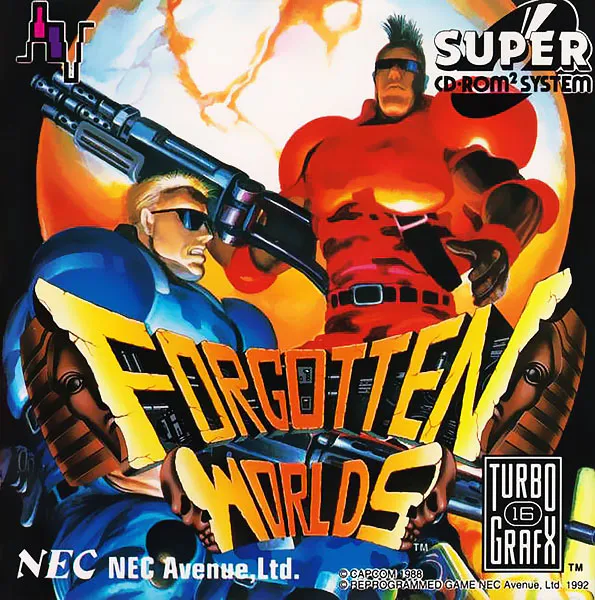 Jaquette : Forgotten Worlds [US]