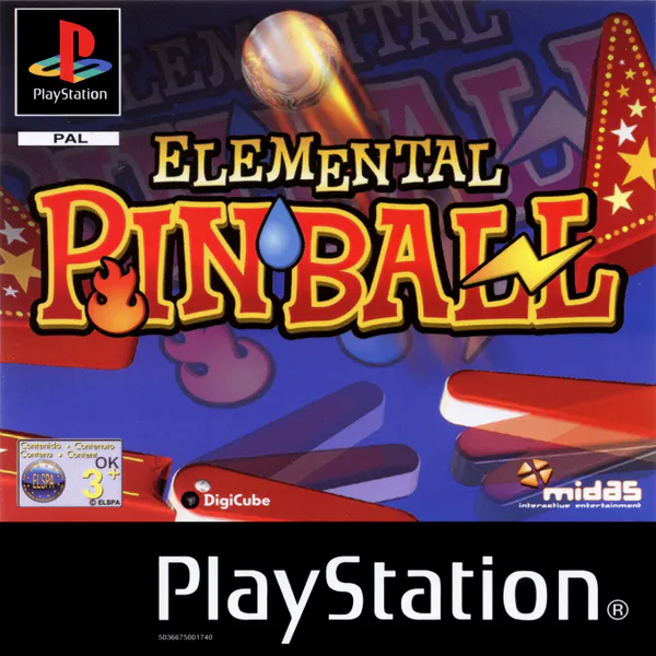 Jaquette : Elemental Pinball [EU]