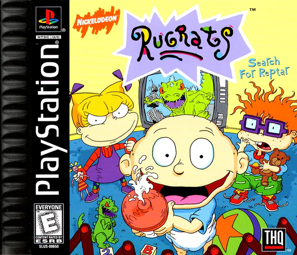 Jaquette : Nickelodeon Rugrats : Search for Reptar [US]