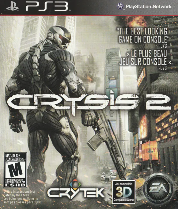 Jaquette : Crysis 2