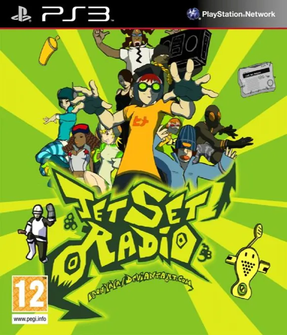 Jaquette : Jet Set Radio