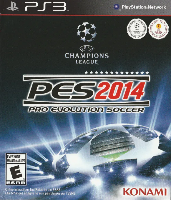 Jaquette : Pro Evolution Soccer 2014
