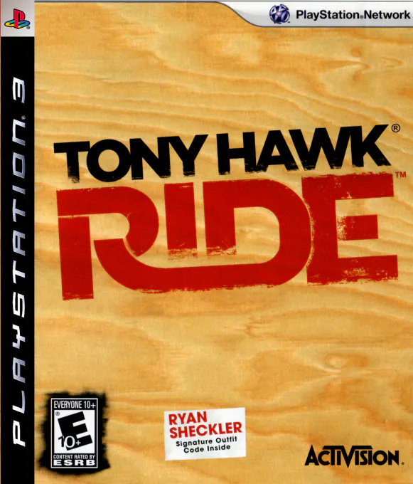 Jaquette : Tony Hawk Ride [US]