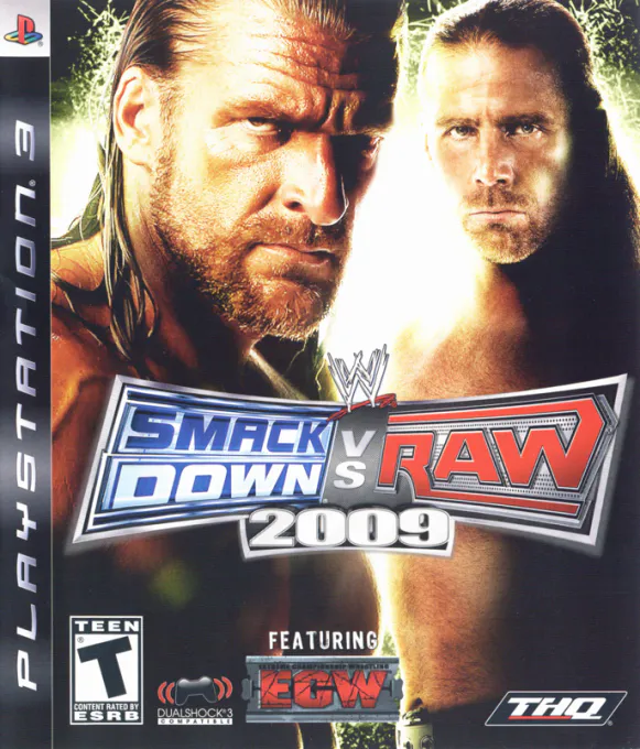 Jaquette : Wwe Smackdown Vs Raw 2009