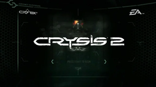 Écran titre : Crysis 2