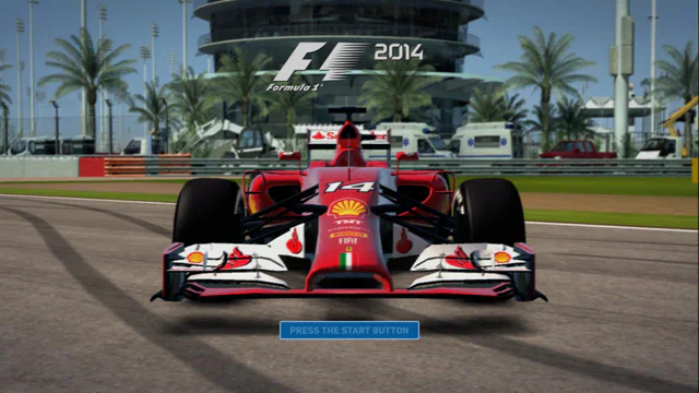Écran titre : F1 2014