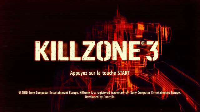 Écran titre : Killzone 3