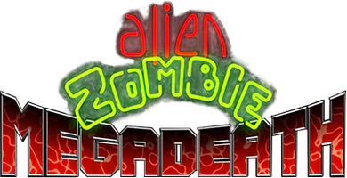 Logo : Alien Zombie Megadeath