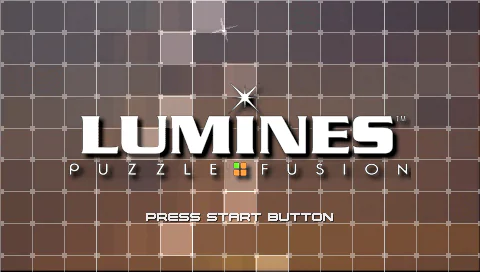 Écran titre : Lumines [EU]
