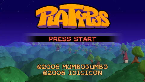 Écran titre : Platypus [EU]