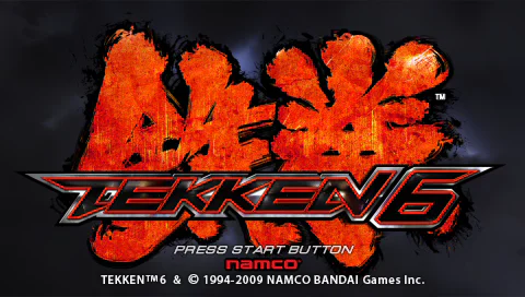 Écran titre : Tekken 6 [EU]