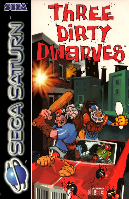 Jaquette : Three Dirty Dwarves [EU]