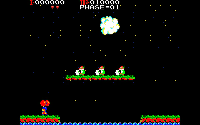 En jeu : Balloon Fight