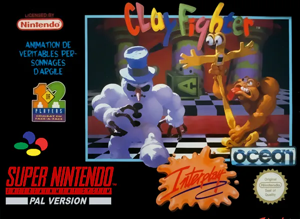 Jaquette : Clay Fighter [EU]