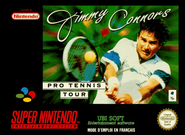 Jaquette : Jimmy Connors Pro Tennis Tour [EU]