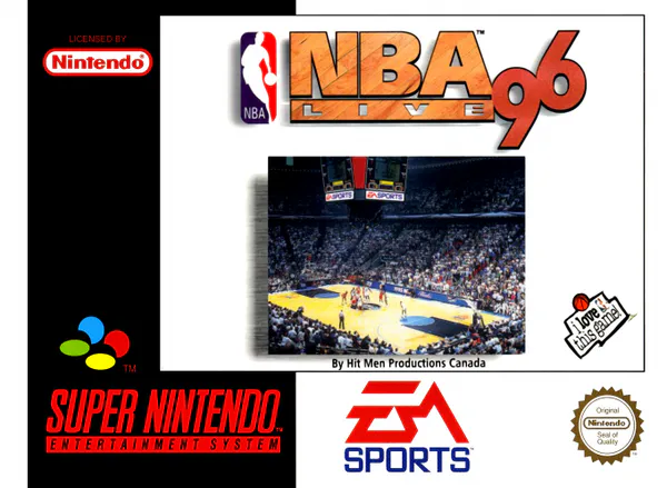 Jaquette : NBA Live 96 [EU]