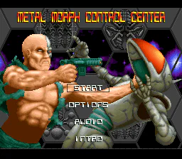Écran titre : Metal Morph [US]