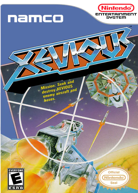 Jaquette : Xevious [US]